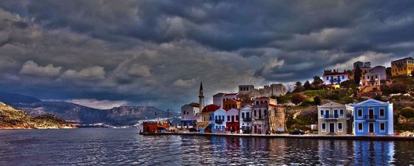Island of Kastelorizo in Greece Island of Kastelorizo in Greece